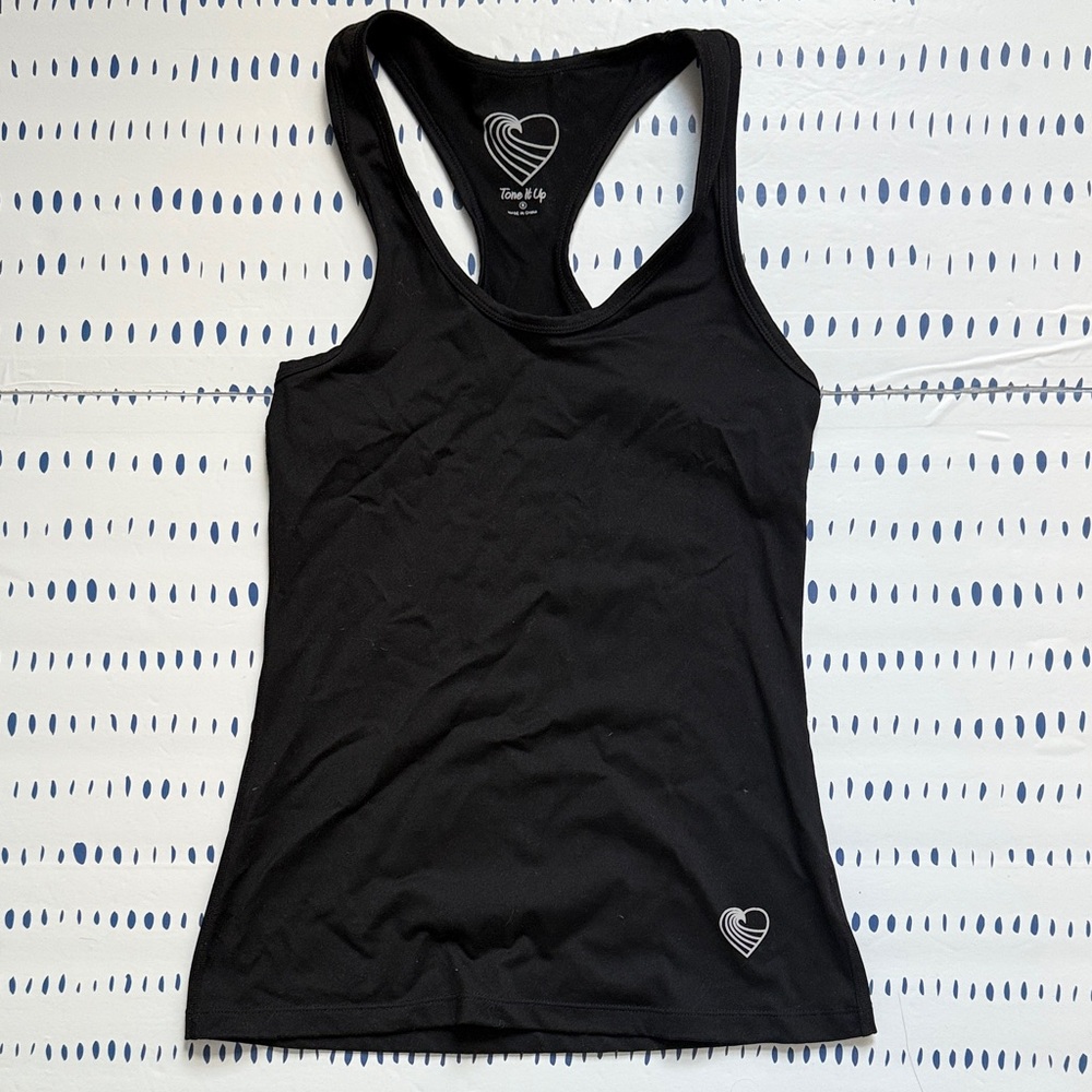 Tone It Up Black Tank Top